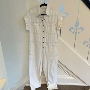 Pistola Off white Denim Jumpsuit